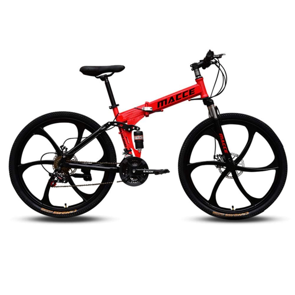 GTA CORSA 26 Inch Adult Mountain Bike, Men's Hardtail Mountain Bike with Dual Disc Brakes, Adjustable Seat, High-Carbon Steel Frame, 21 Speed