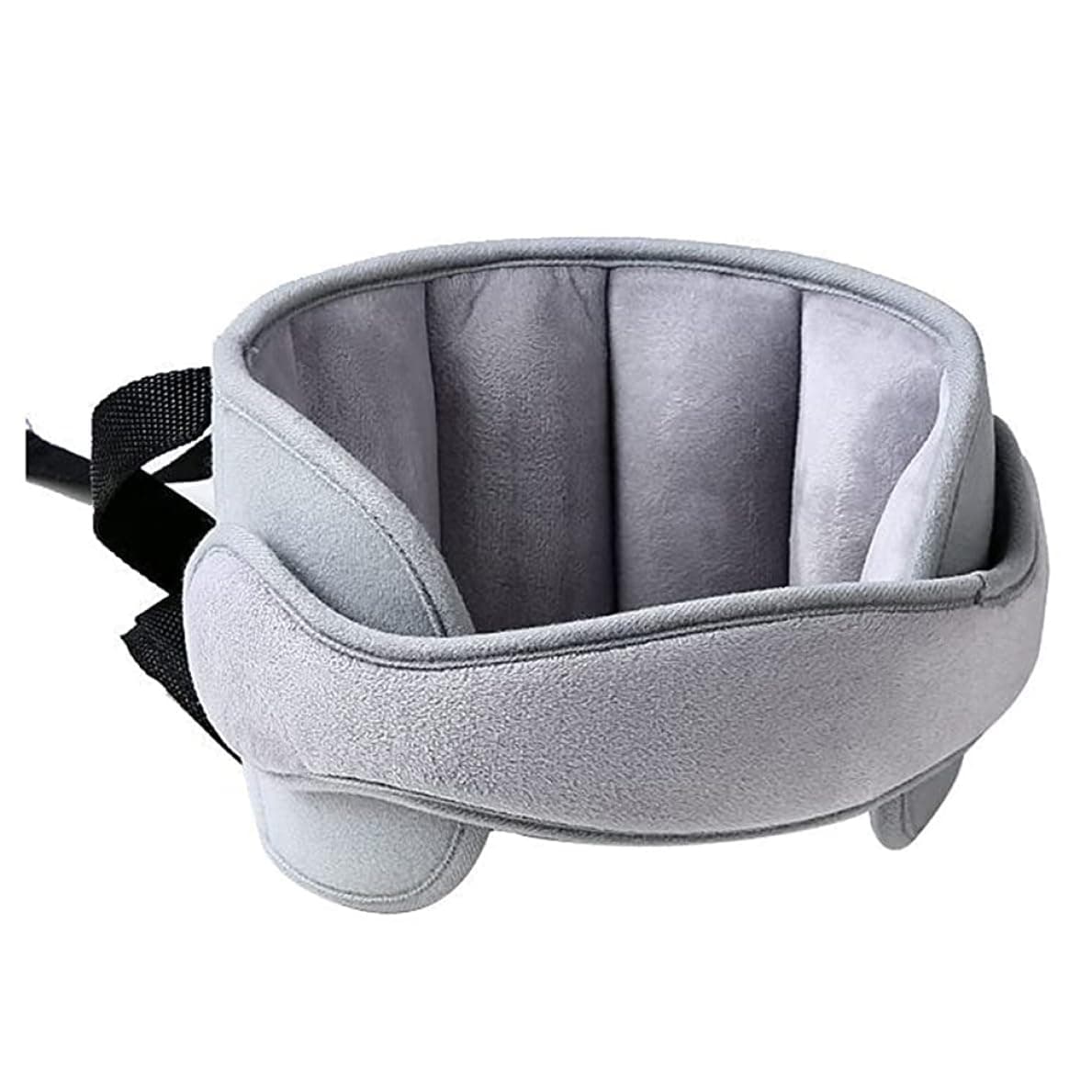 Car Head Support Toddle Car Neck Relief Baby Child Car Seat Adjustable Head and Neck Support Band - A Comfortable Sleep Solution, Gray