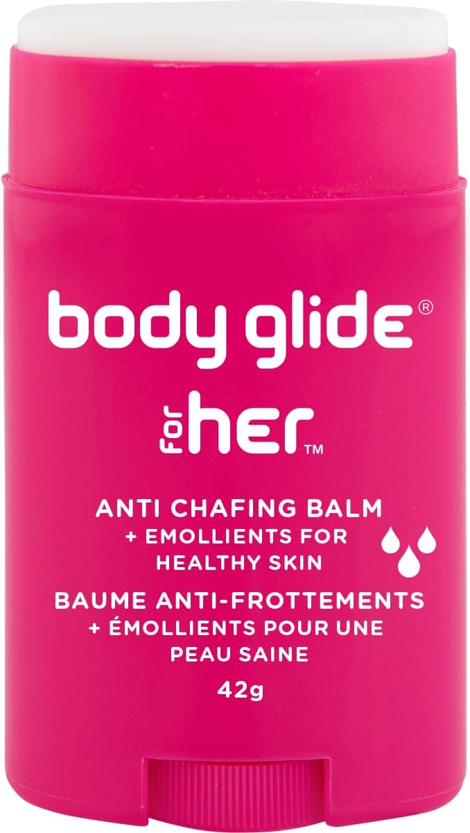 Body Glide For Her Anti Chafe and Moisturizing Balm - 0.5oz