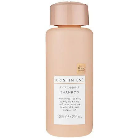 Kristin Ess Hair Extra Gentle Shampoo for Sensitive Skin + Scalp, Gently Cleanses, Color Safe, Sulfate Free + Vegan - 10 fl oz