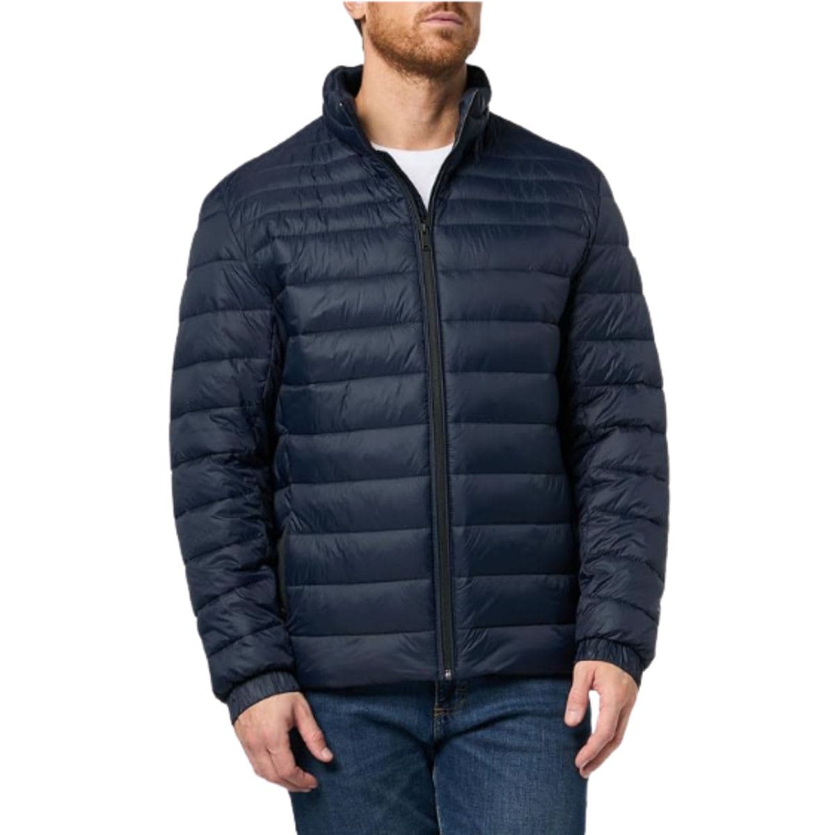 BOSS, Lightweight Soft Shell Puffer Jacket, midnight zone, 50R
