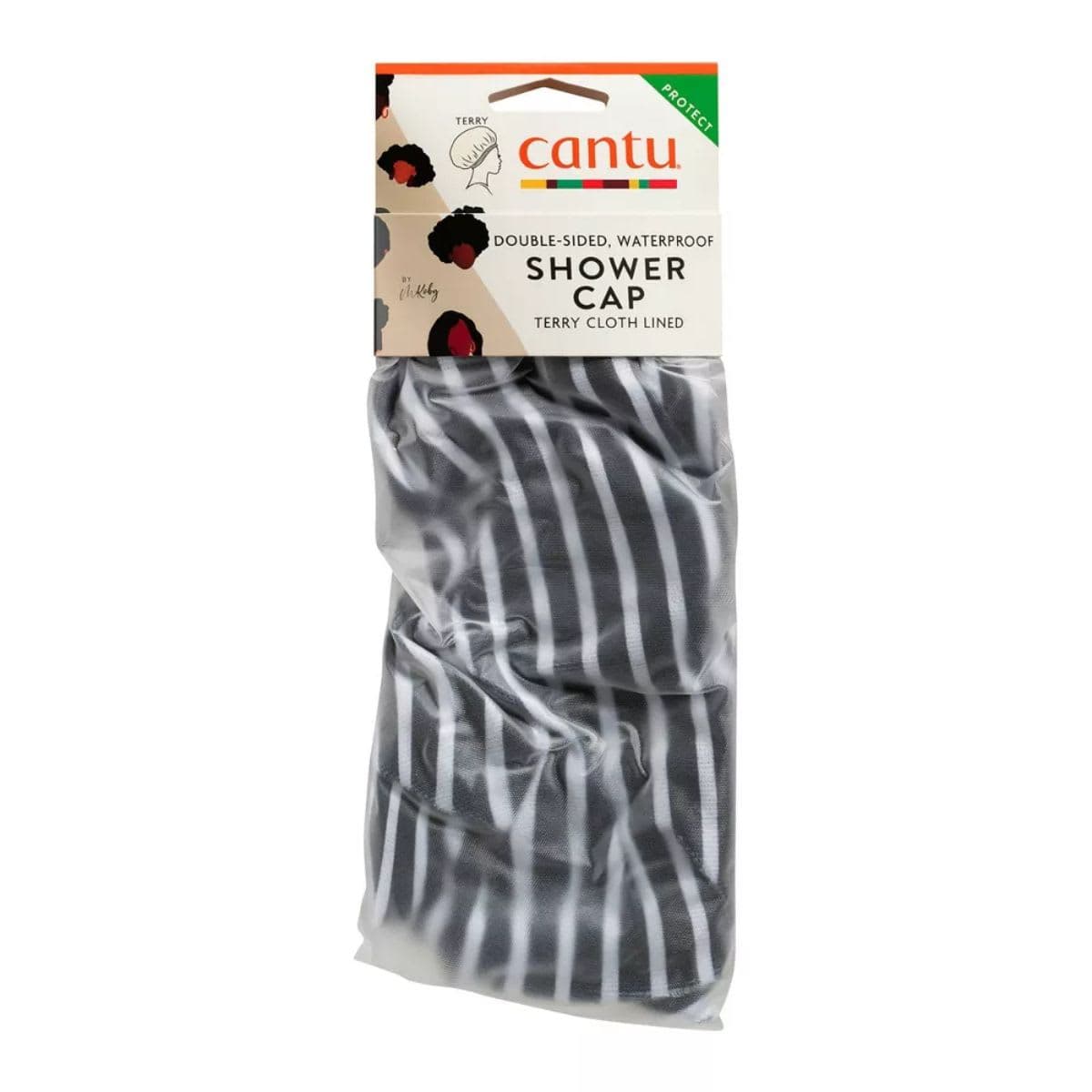 Cantu Terry Cloth Lined Shower Cap