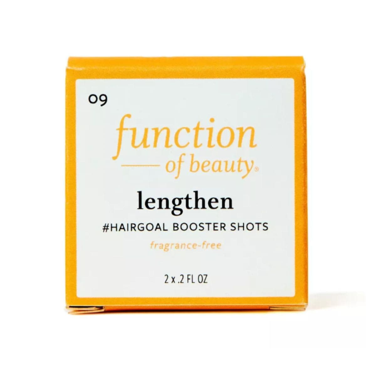Function of Beauty Lengthen #HairGoal Add-In Booster Treatment Shots with Hops Extract - 2pk/0.2 fl oz