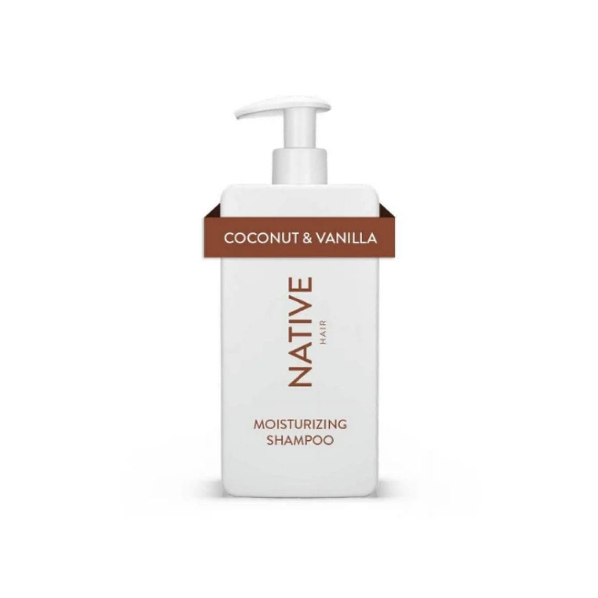 Native Moisturizing Shampoo, Coconut & Vanilla, Sulfate & Paraben Free, 487mL