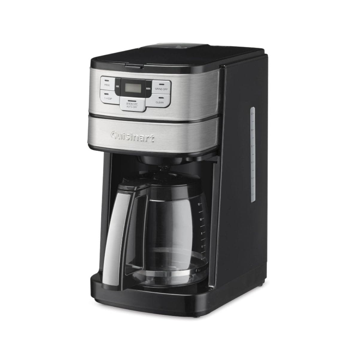 Automatic Grind and Brew Coffeemaker - Cuisinart Black/Silver
