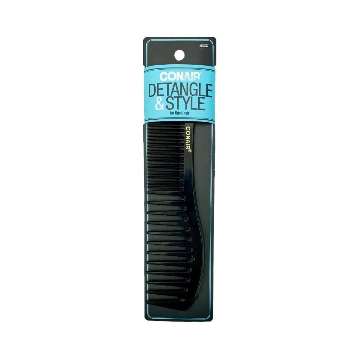 Conair Dual-Sided Wide Tooth Comb - All Hair  - Black