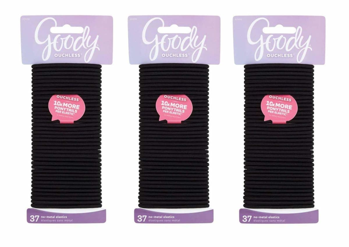 Ouchless Elastics 37 Count (Pack of 3) = 111 Elastics