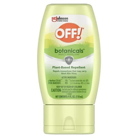 OFF! Botanicals Insect Repellent Lotion  Plant-Based Bug and Mosquito Repellent  4 oz