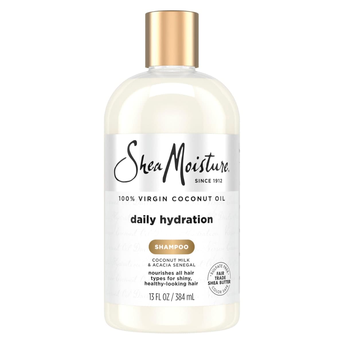 Shea Moisture Virgin Coconut Oil Daily Hydration Shampoo, 384ml