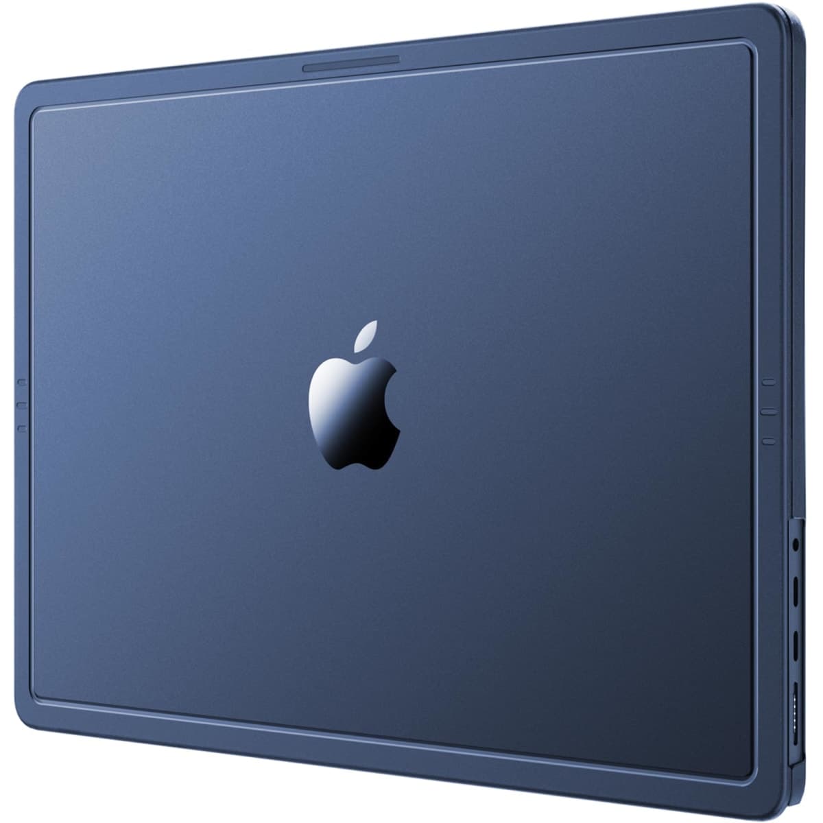 Compatible with MacBook Air 13 inch Case M5 M4-M2 2026 2025-2022, A3449 A3240 A3113 A2681, [100% Match Official Color] Protective Hard Shell Laptop Cover for MacBook Air 13.6 inch – Midnight Clear