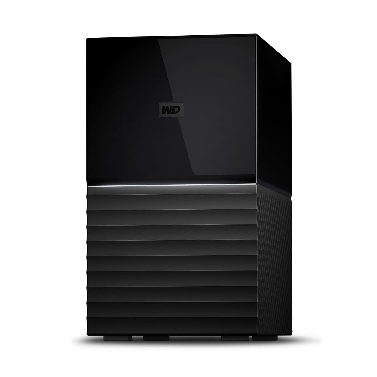 WD 20TB My Book Duo Desktop RAID External Hard Drive HDD, USB 3.1, With Password Protection and Auto Backup Software - WDBFBE0200JBK-NESN
