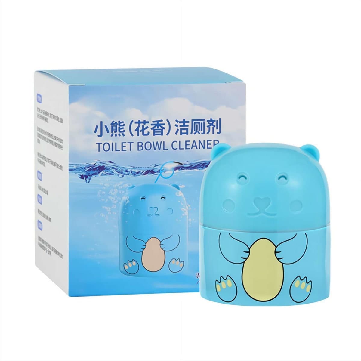 Magic Toilet Cleaning Bottle,New 2025 Cute Shaped Toilet Bowl Cleaner Bottle,Portable Bathroom Water Tank Cleaner,Three Fragrances,Ocean,Jasmine,Peach Aromas Deep,One Bottle Lasts for 90 Days