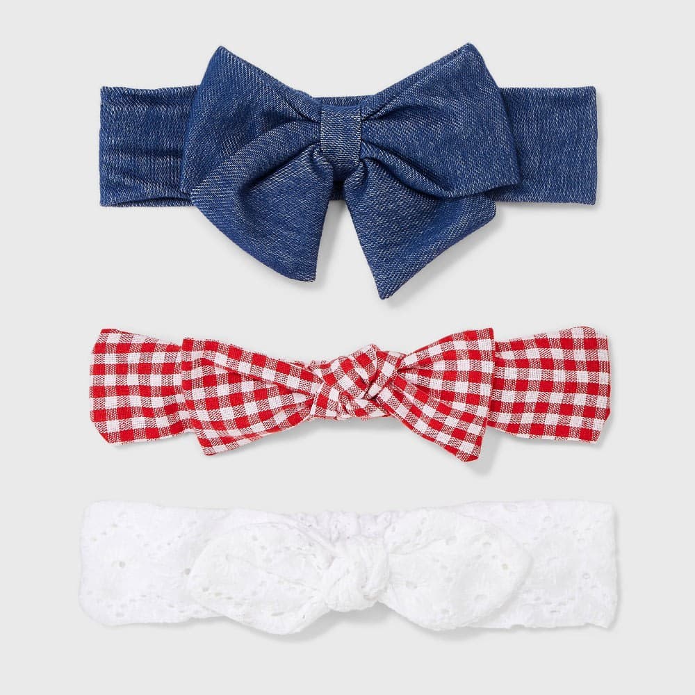 Toddler Girls' 3pk Soft Hair Headbands - Cat & Jack™