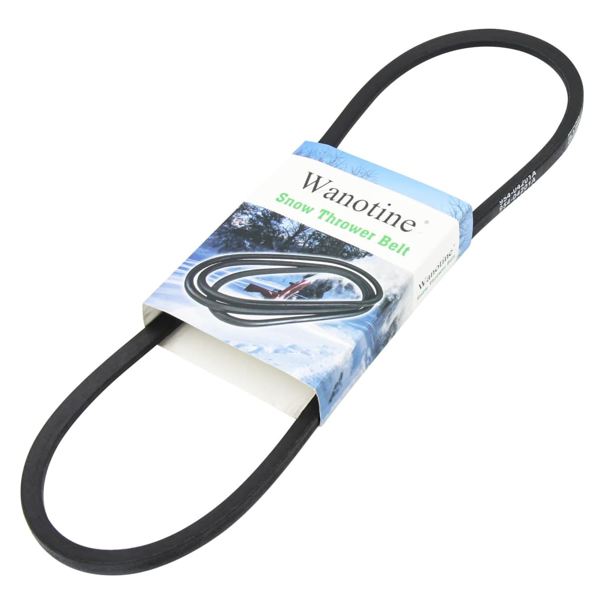Wanotine Snow Blower Drive Belt 954-04201A Replaces MTD, Cub Cadet, Troy-Bilt, Craftsman, Yard Machines 954-04201, 754-04201, 754-04201A Snow Thrower Drive Belt (3/8" x 36")