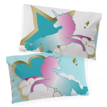 Afro Unicorn Kids  Pillowcase - 1 Reversible Pillowcase 20in x 30in