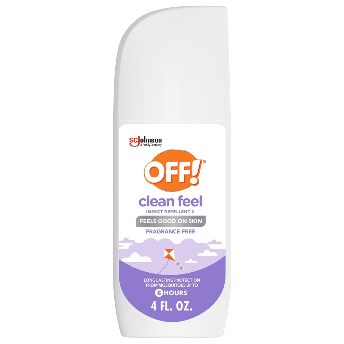 OFF! Clean Feel Insect Repellent Spritz with 20% Picaridin, Bug Spray with Long Lasting DEET-Free Protection from Mosquitoes and Ticks, Feels Good on Skin, 4 oz