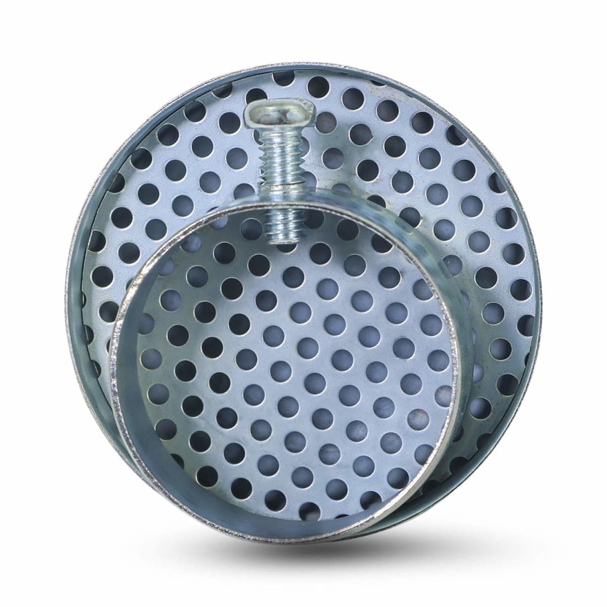 Midline Valve S1506 Oil Tank Vent Cap with Screen; 1-1/2 in.; Zinc Plated Galvanized Steel