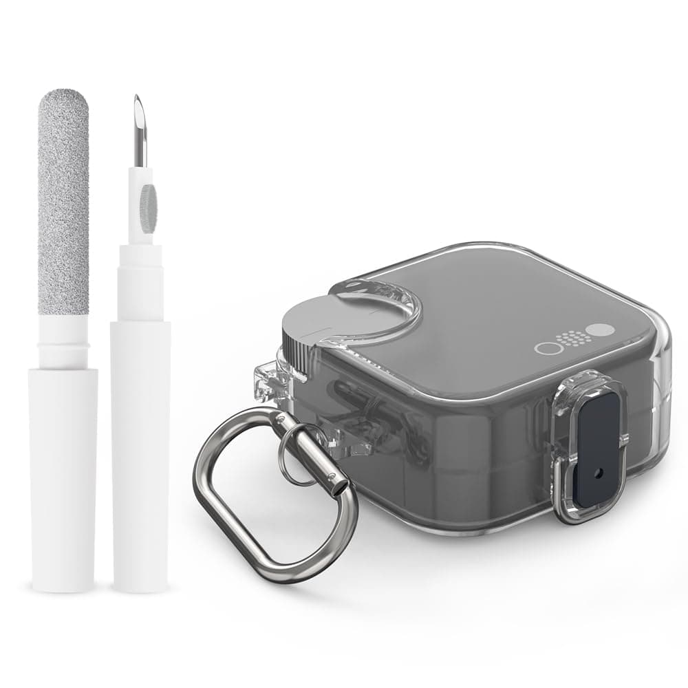 for CMF BudsPro2/CMF Buds2Plus /CMF Buds2 Case Cover, ，Transparent TPU Protective Case，General for CMF BudsPro2/CMF Buds2Plus /CMF Buds2, Cover with Cleaner Kit and with Carabiner