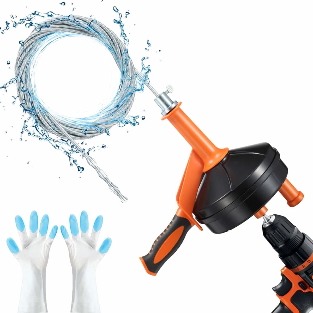 20 Inch Drain Snake Cleaner, Sink Bathroom, Kitchen, Hair Clog Remover