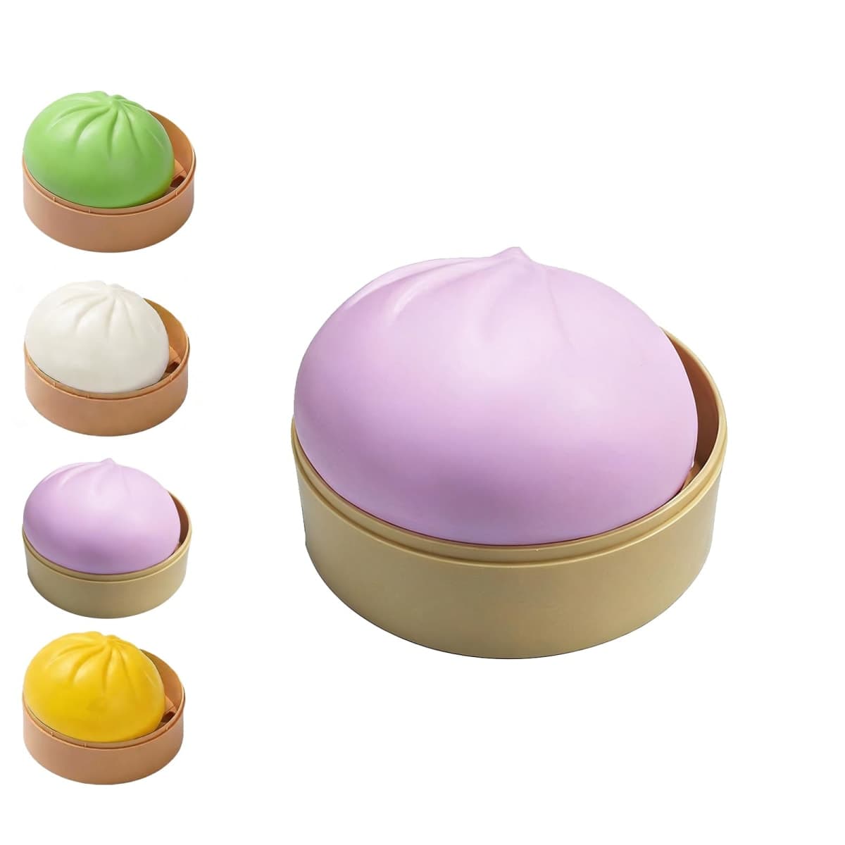 Dumplings Squishy Stress Balls Fidget Sensory Toy Mystery Dumplings Squishy Soft Squeeze Decompression Dough for Adults