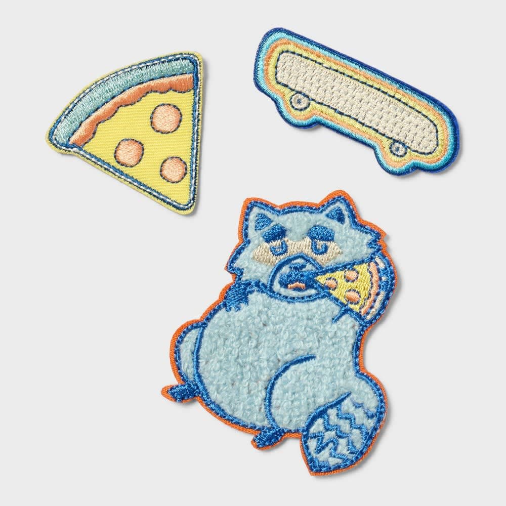 Kids' 3pc Patch Set Pizza - Cat & Jack™️