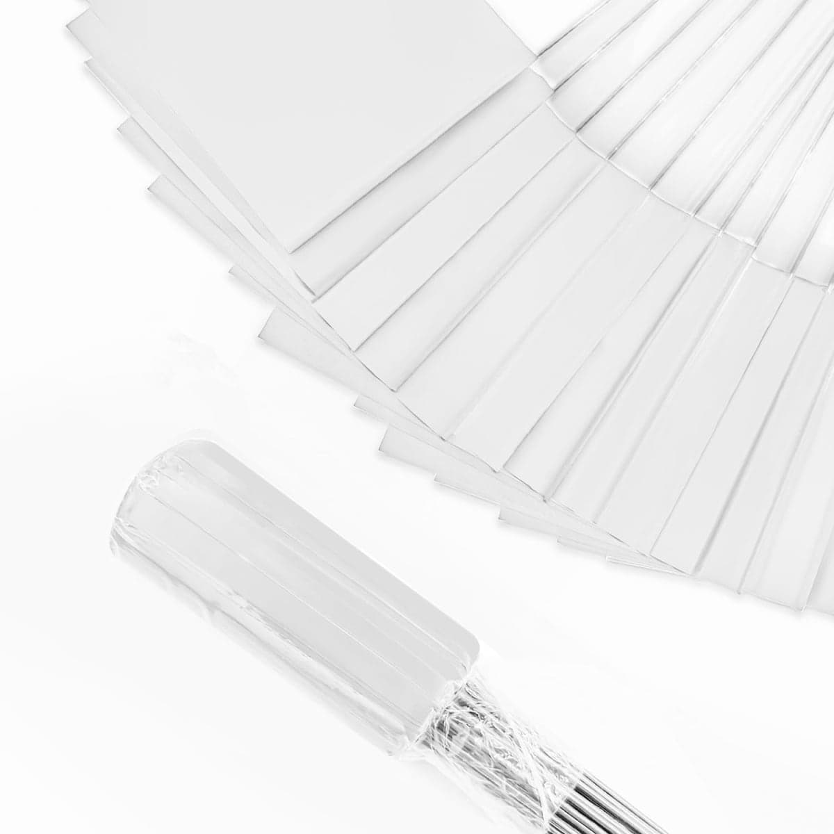 50 pack white marking flags