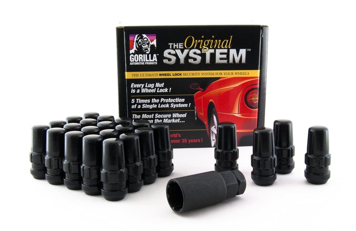 Gorilla Automotive 76644NBC System Lock 6Lug 14-1.50 Dup Acorn Blk