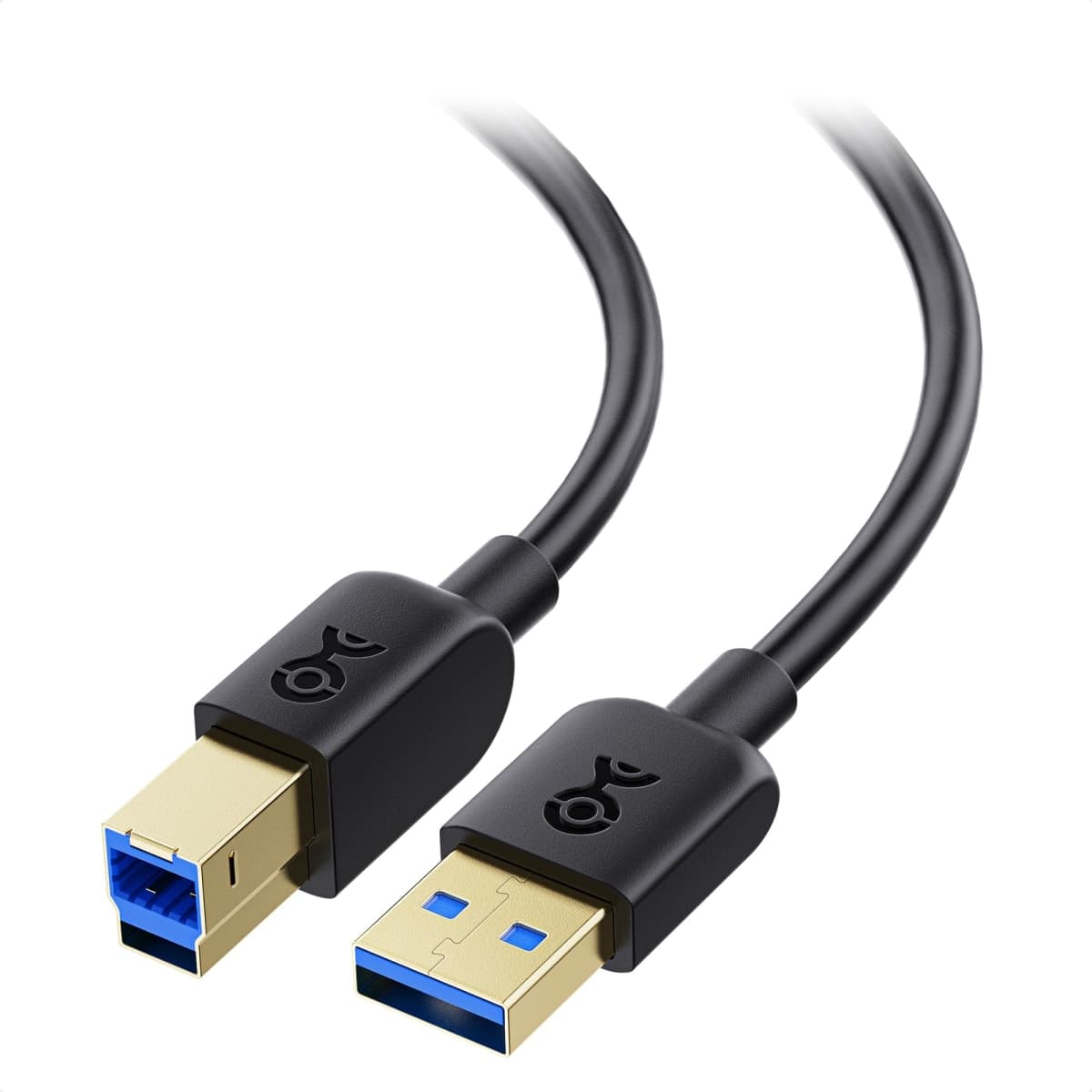 Cable Matters Long USB 3.0 Cable (USB 3 Cable, USB 3.0 A to B Cable) in Black 10 ft