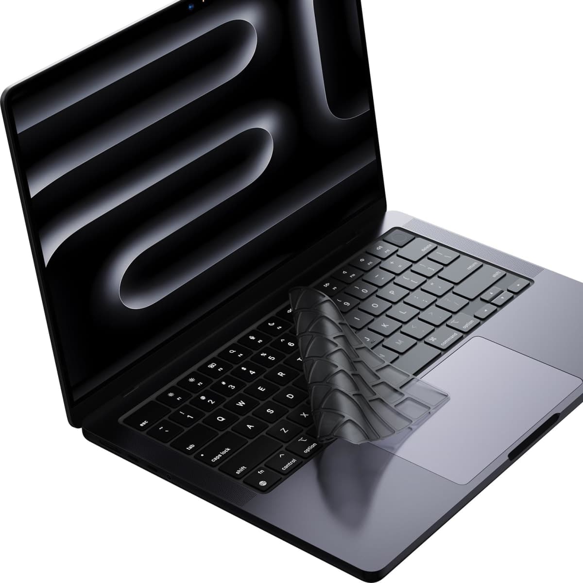 Soonjet Premium Keyboard Cover Protector, Ultra Thin Keyboard Skin for 2026 2025 2024 2023 2022 2021 M5/M4/M3/M2/M1 Pro/Max MacBook Pro 14/16, M4-M2 MacBook Air 13/15, US ANSI Layout- Clear