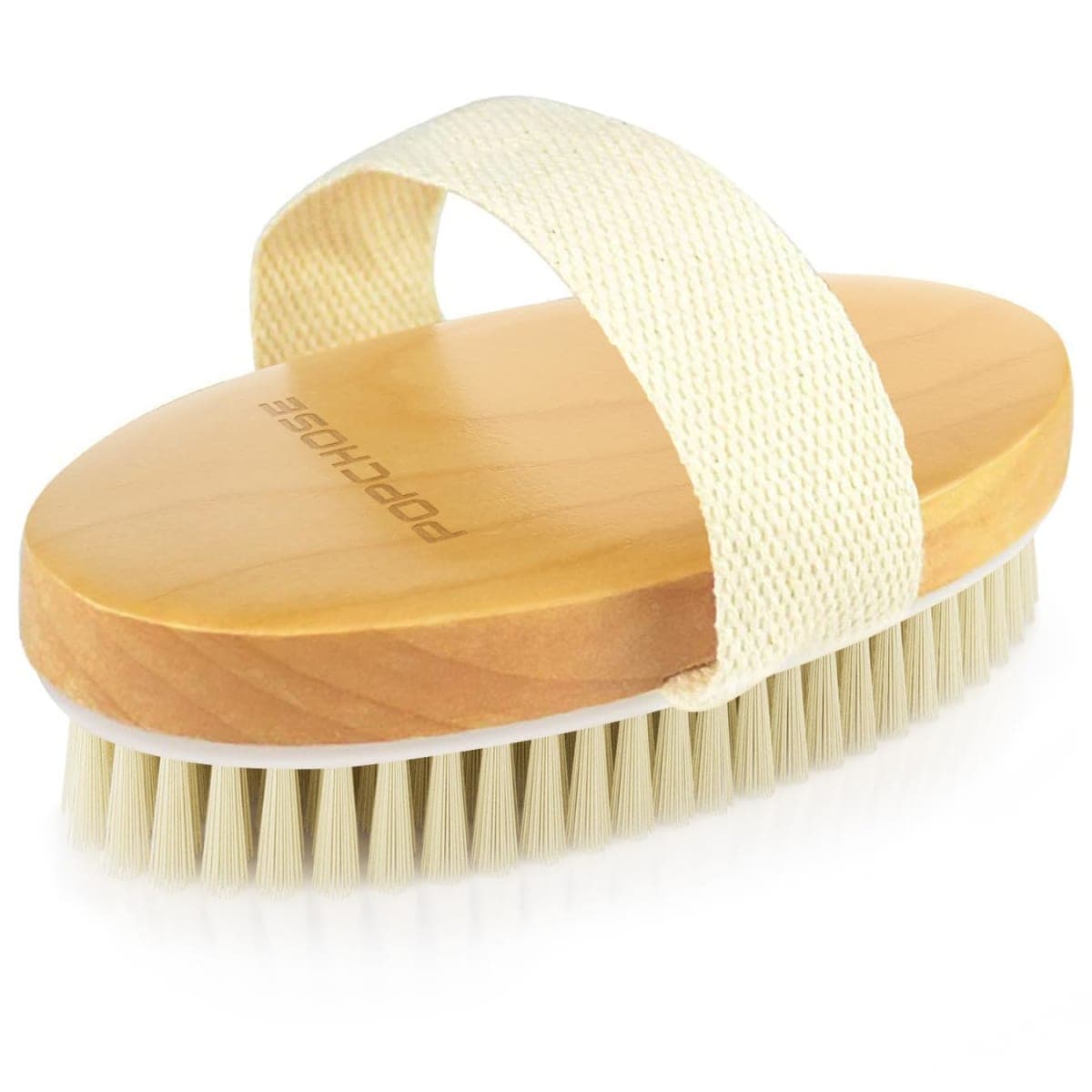 POPCHOSE Dry Brushing Body Brush for Flawless Skin, Cellulite Reduction
