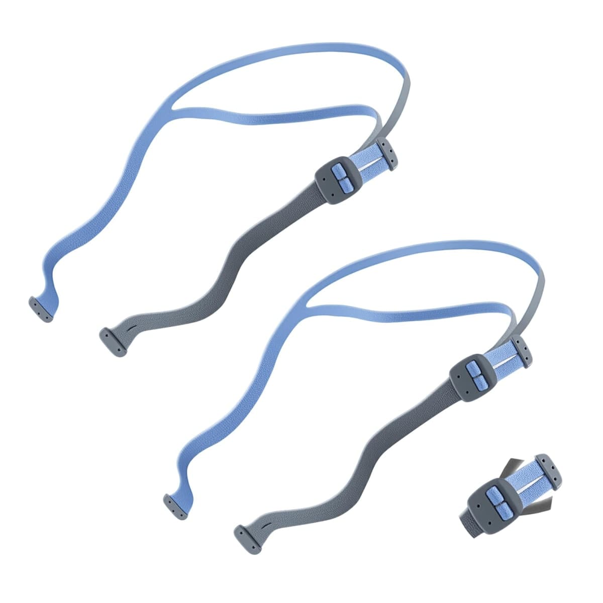 2-Pack Replacement Headgear Compatible with AirFit P10 & N30, Adjustable Headgear Strap, Soft Elastic Material & Quick-Fit Design