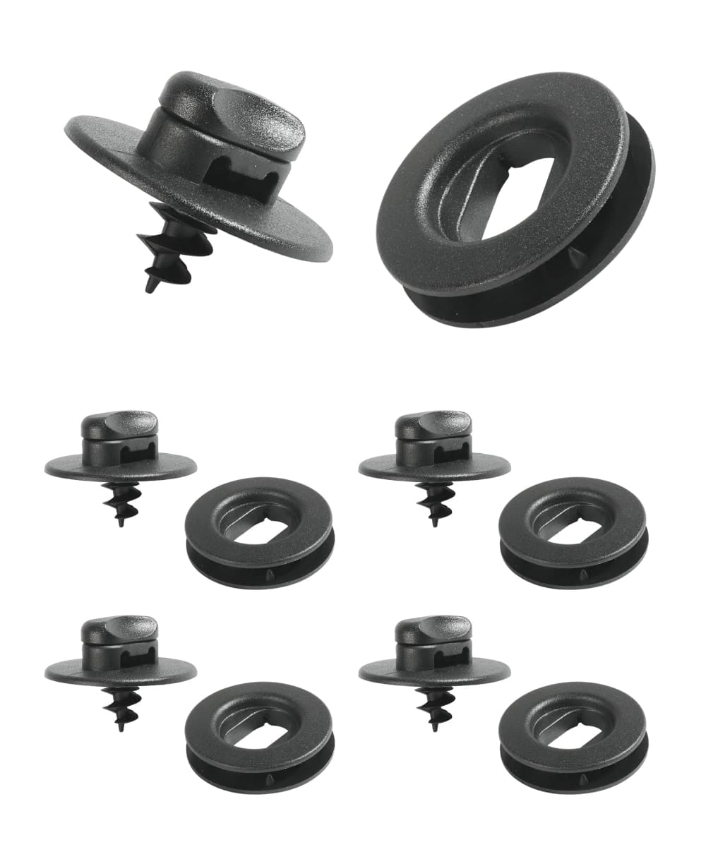 UNLRAE 5 Set Car Mat Clips,Automotive Replacement Floor Mat Clips,Car Accessories Carpet Mat Retention Clip,Suitable for Most Cars,Trucks,SUVs,RVs and Vans,Replace #3D0-061-795-B41 3D0-864-851-B41