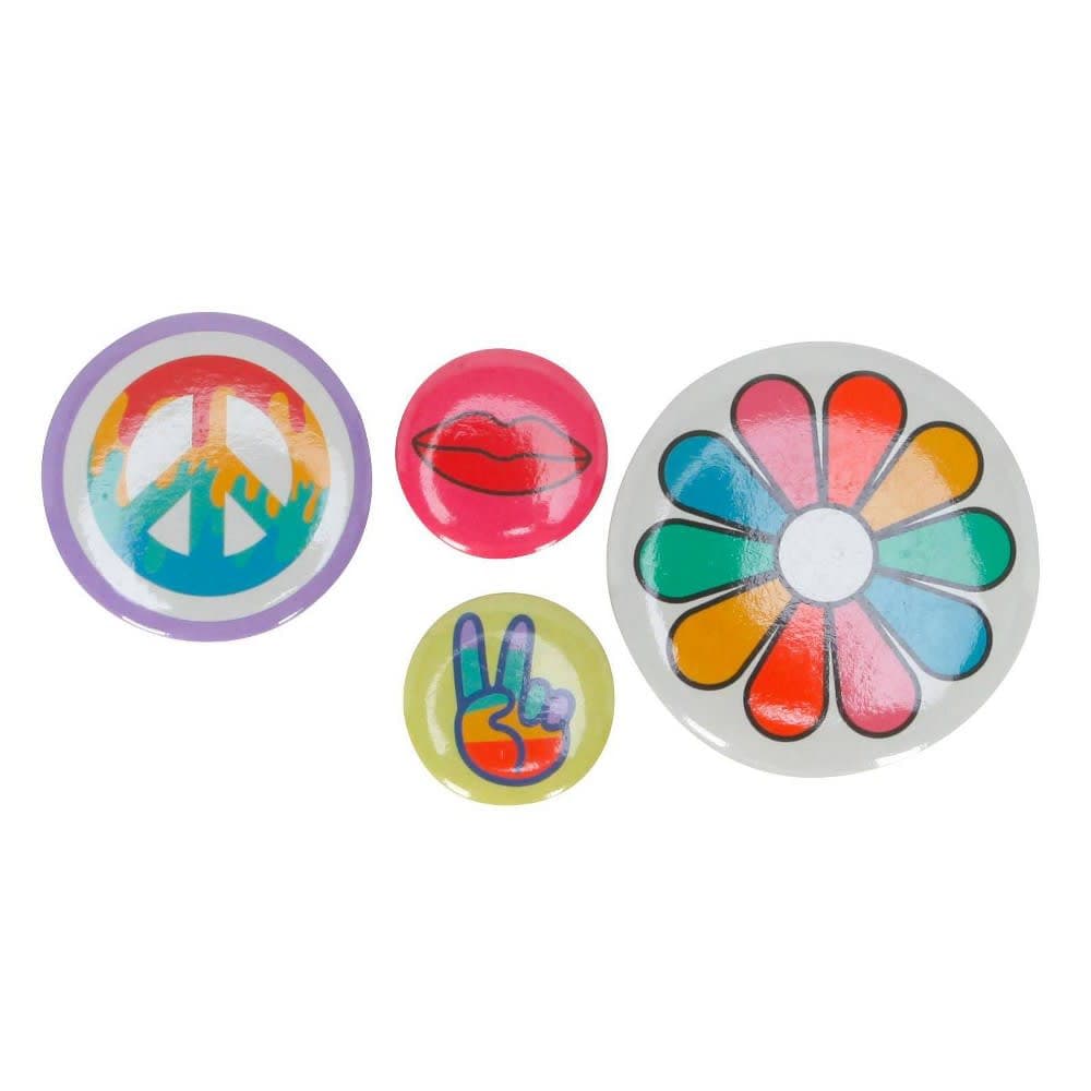 Ink & Barrel 4pc Pin Set - Groovy