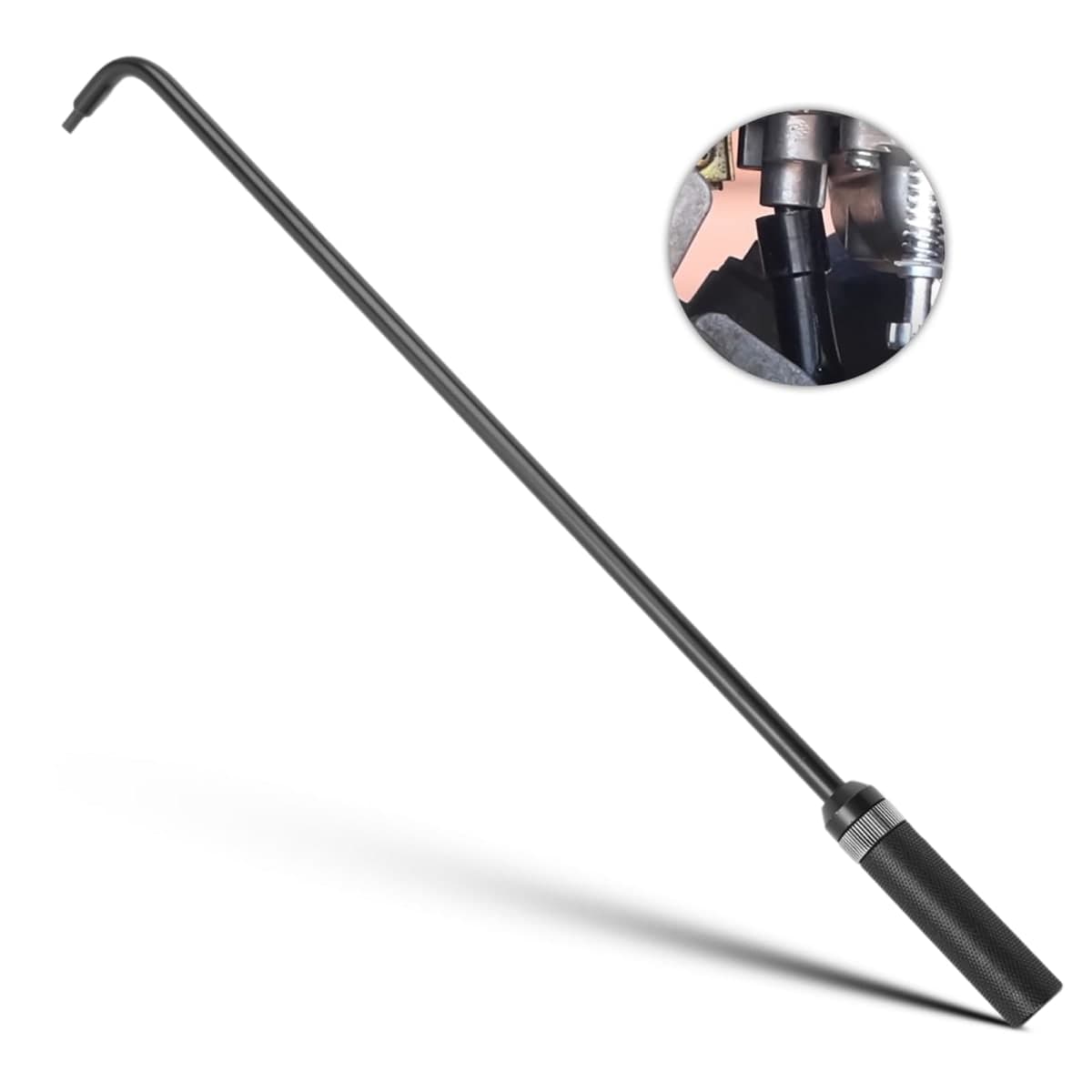Pilot Screw Adjusting Tool, Carburetor Adjustment Screwdriver Tool, 16.34in 110° Angled Head Motorcycle Tool, for ATV, UTV, Snowmobile