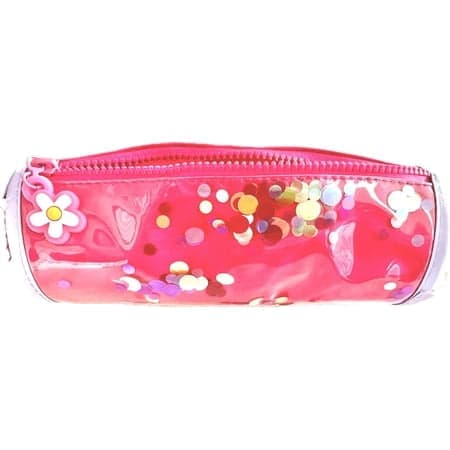 Bright Blue Confetti Pencil Pouch / Case