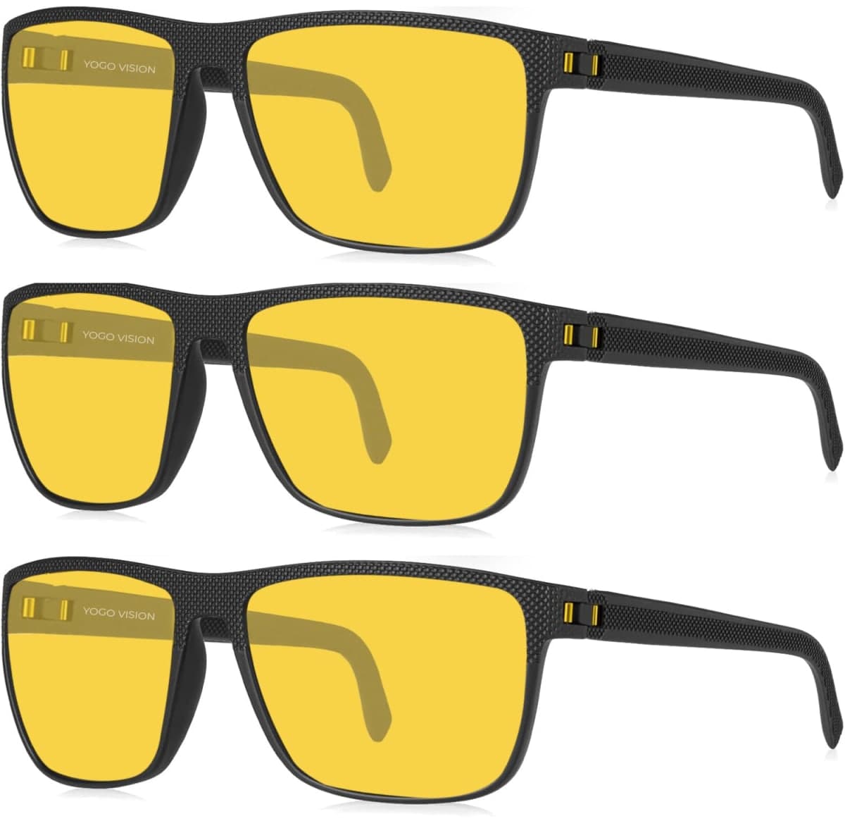 Night Driving Glasses Men Women Polarized Night Vision Glasses Diminish Oncoming Headlights and Reflections
