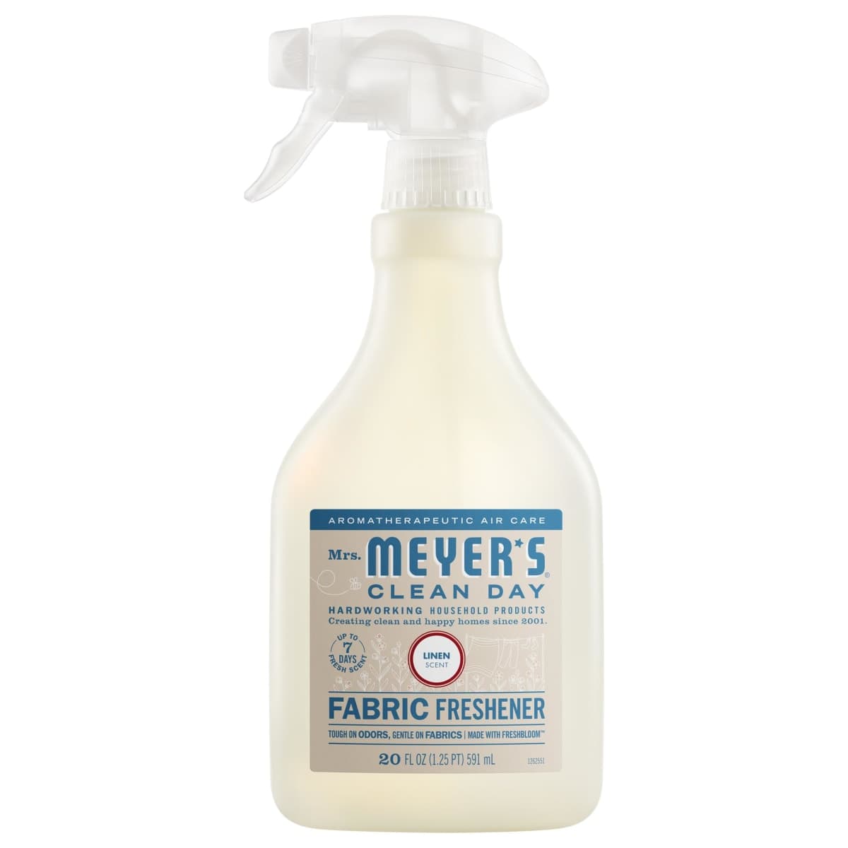MRS. MEYER'S CLEAN DAY Fabric Freshener, Linen Scent, 20 Ounce Bottle