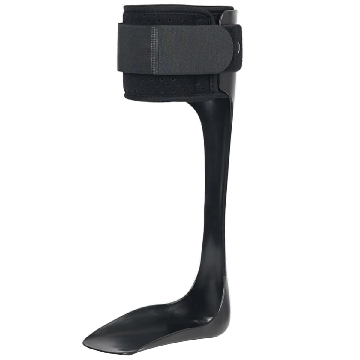 Komzer AFO Drop Foot Brace for Men Women Ultra Thin Half Palm Ankle Stabilizer Daily Ambulation Walk Auxiliary Footwear Inserts for Stroke Hemiplegia, S-Right