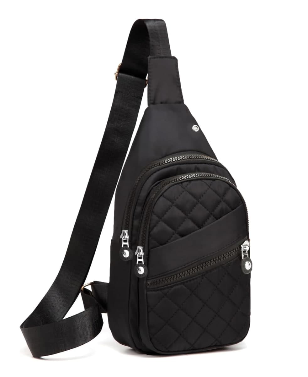 AOSTIHOT Crossbody Small Sling Backpack Sling Bag for Women Men, Chest Bag Daypack Crossbody for Travel Sport Running Hiking