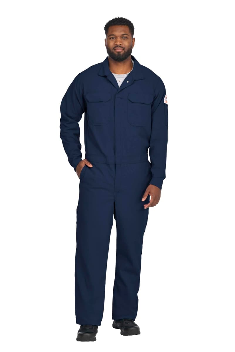 Bulwark CNB6NV-RG-42 Deluxe Coverall Nomex 6Oz Navy RG 42