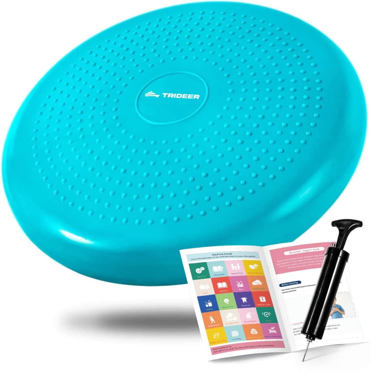 Trideer Wobble Cushion, Balance Pad, Wiggle Seat for Flexible Seating