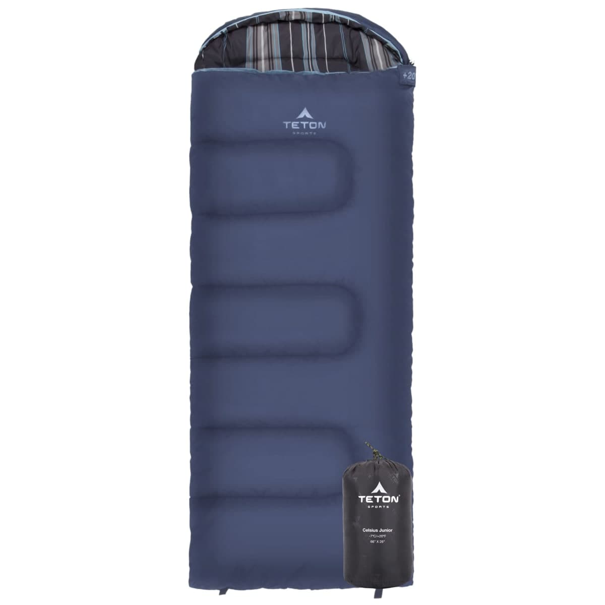 TETON Sports Celsius Jr Kids Sleeping Bag; Lightweight; Perfect for Camping