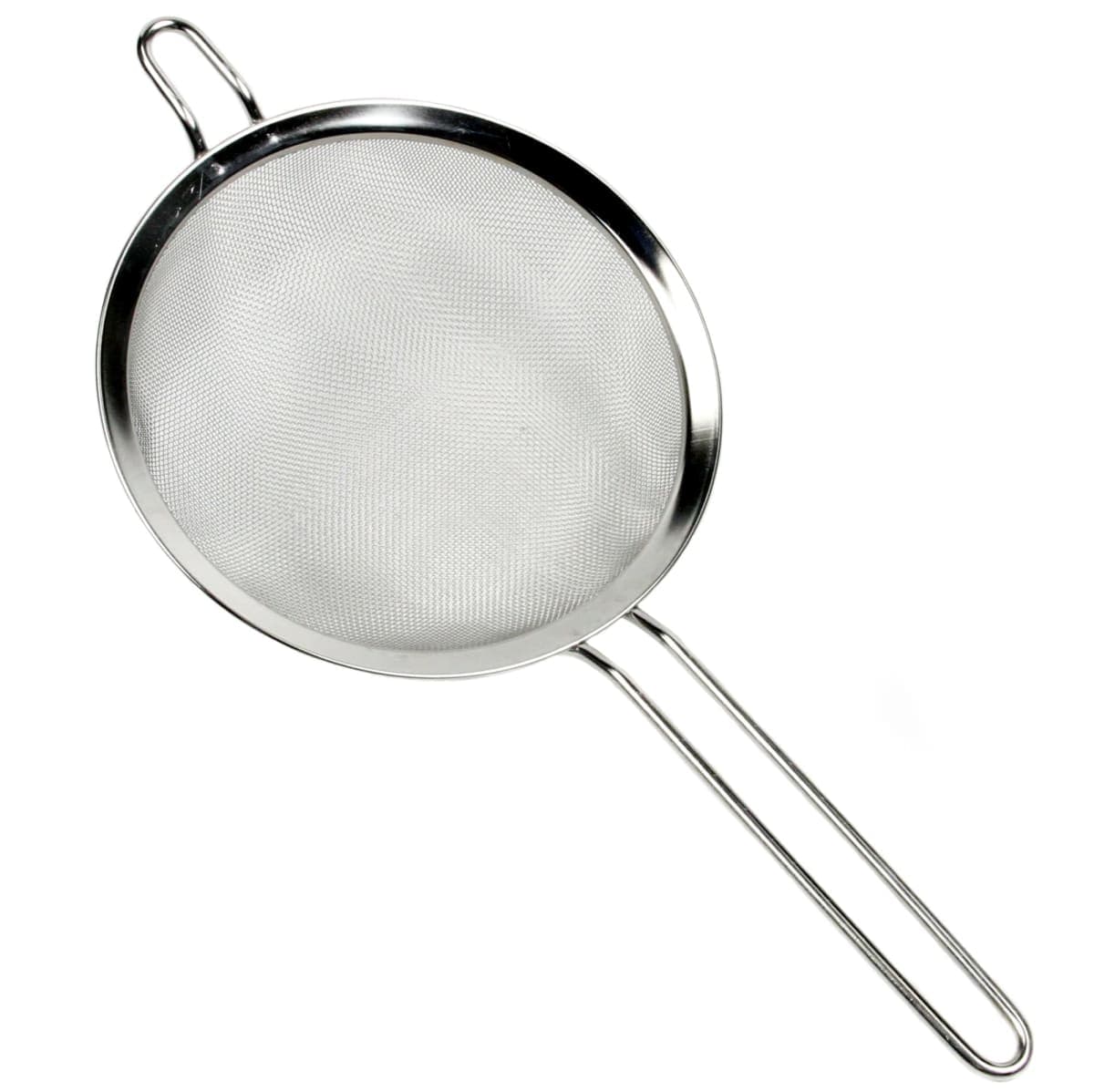 Chef Craft Stainless Steel Mesh Strainer, 7", Silver