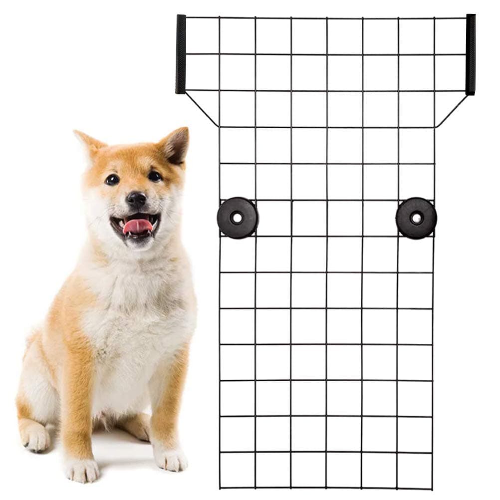 KOOLTAIL Dog Car Barrier - Front Seat Pet Vehicle Barriers Adjustable Steel,Safety Guaranteed Dogs and Passengers for Cars&SUV's, for Small and Medium Dogs