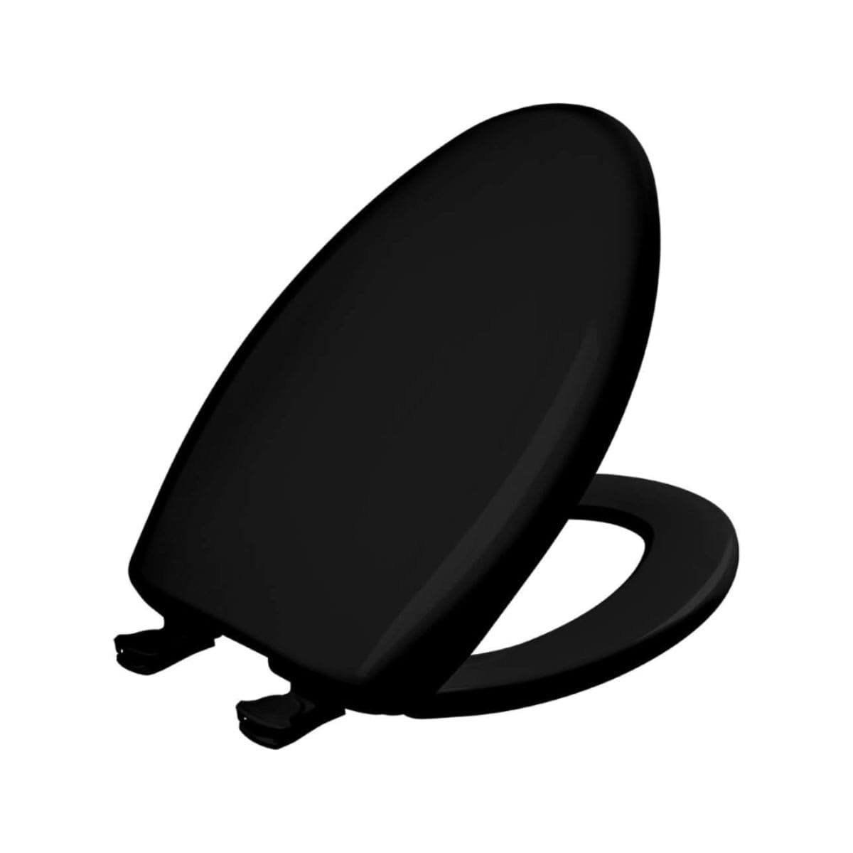 Elongated Closed Front Toilet Seat - Bemis Black Slow Close