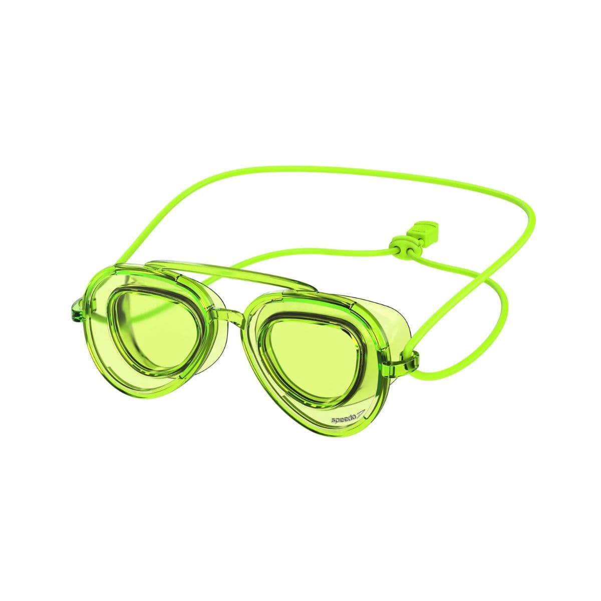 Speedo Kids' Sunny Vibes Aviator Swim Goggles Ages 3-6 - Lime Green